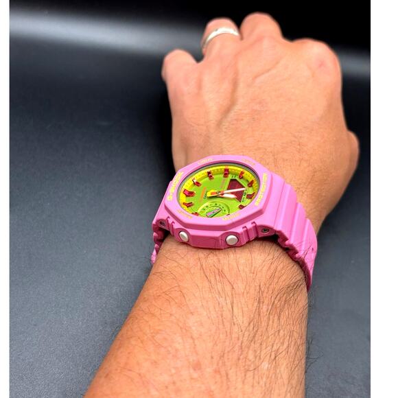 Casio G-Shock GMA-S2100BS-4A Pink Green Analog Digital Women’s Watch main image 13